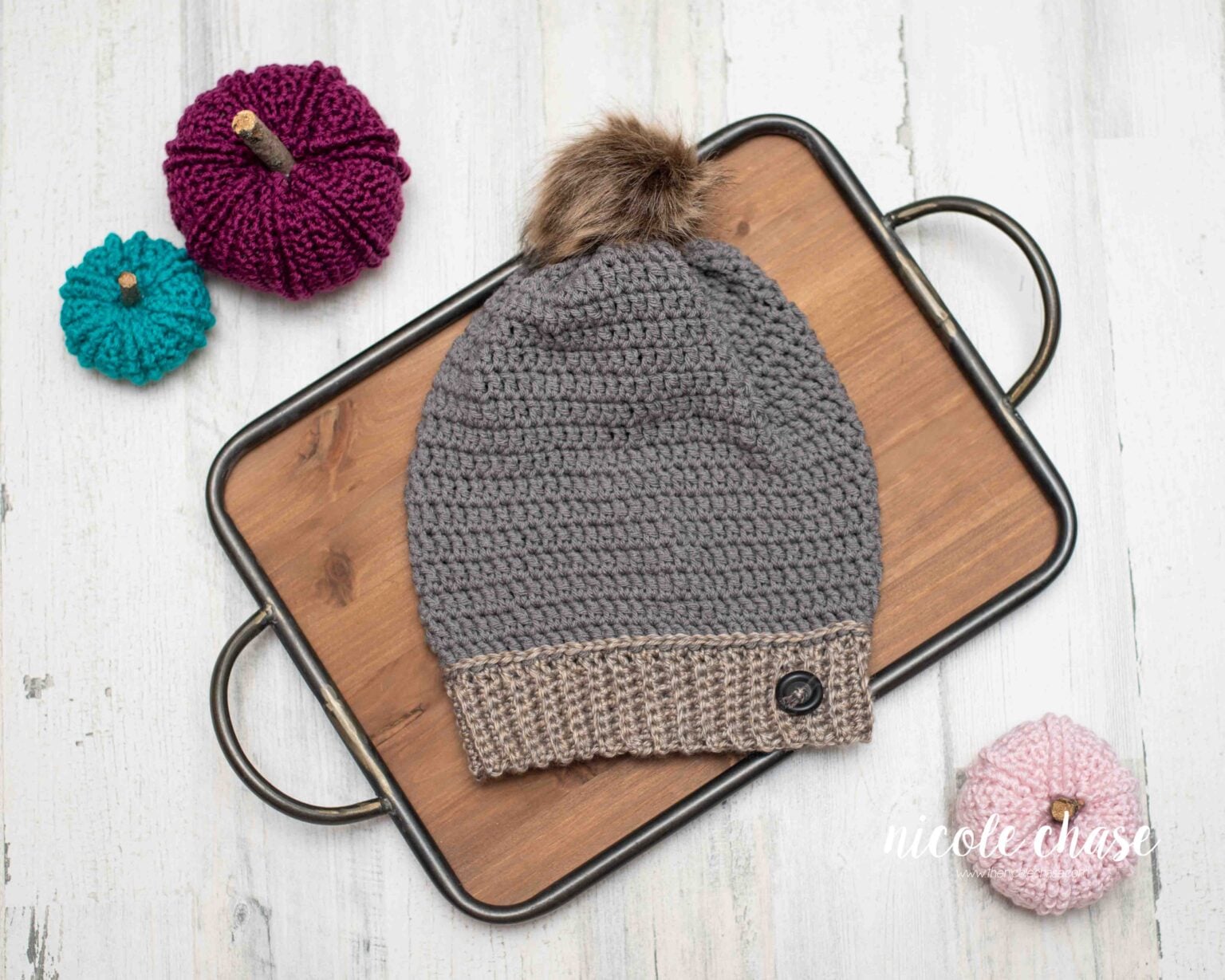 Free Slouch Beanie Crochet Pattern (7 Sizes!)