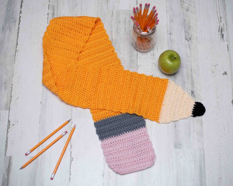 Pencil Scarf – Free Crochet Pattern