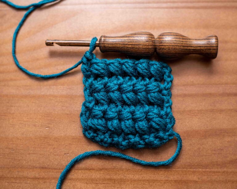 Crisscross Puff Stitch Crochet Tutorial