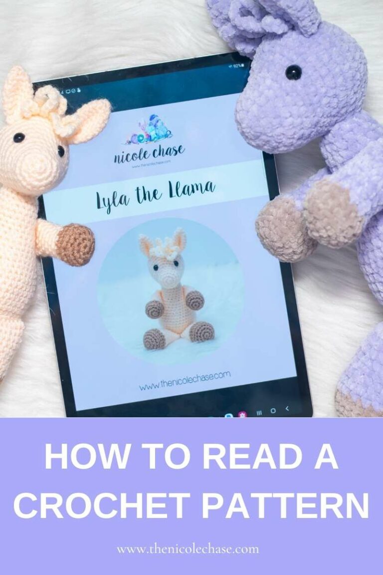Scanning Crochet How to Read a Crochet Pattern: A Beginner's Guide