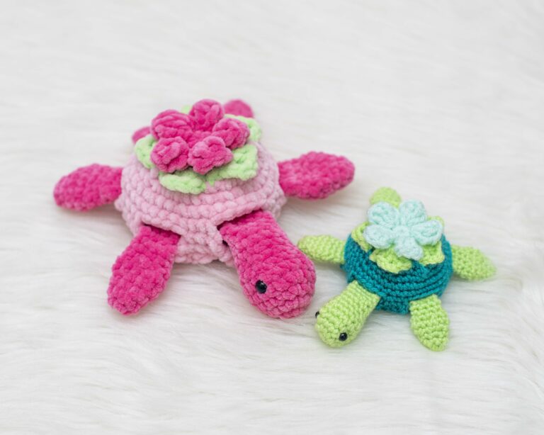 Nala the No Sew Turtle – Free Crochet Pattern