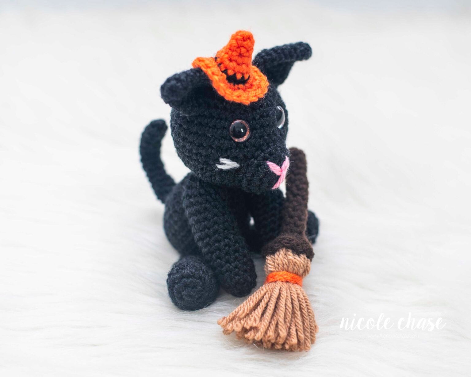 Black Cat Crochet Pattern Free Halloween Crochet Pattern