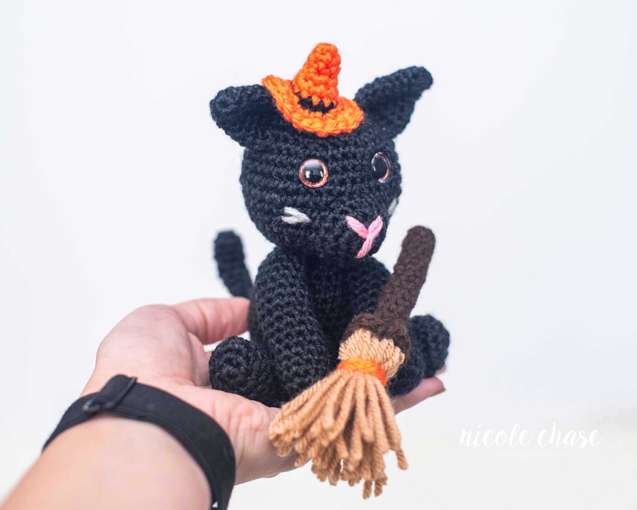 Black Cat Crochet Pattern Free Halloween Crochet Pattern