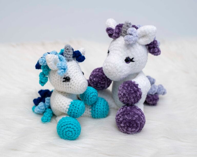 Mini Poppy the Unicorn – Free Crochet Pattern
