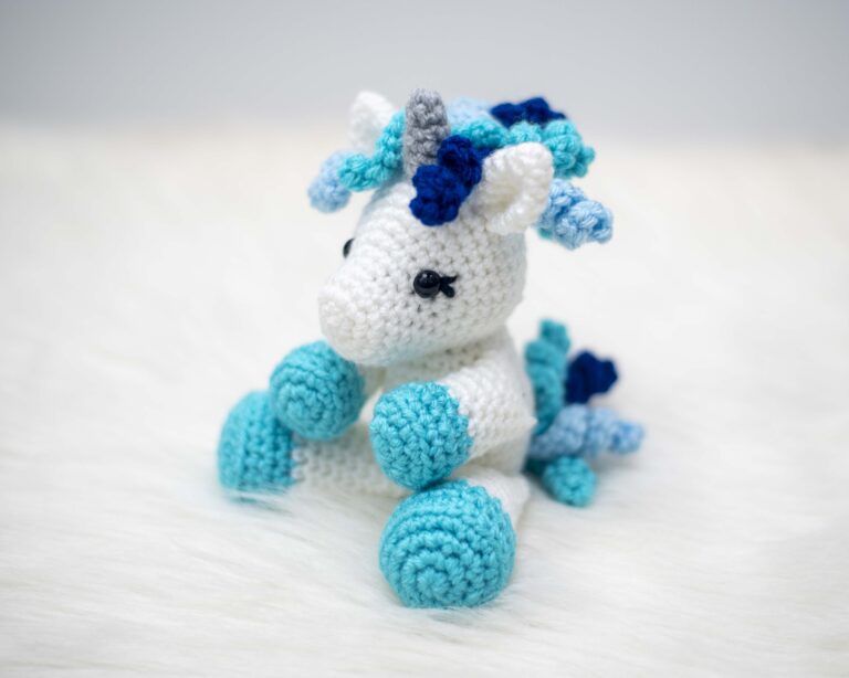 Mini Poppy the Unicorn – Free Crochet Pattern