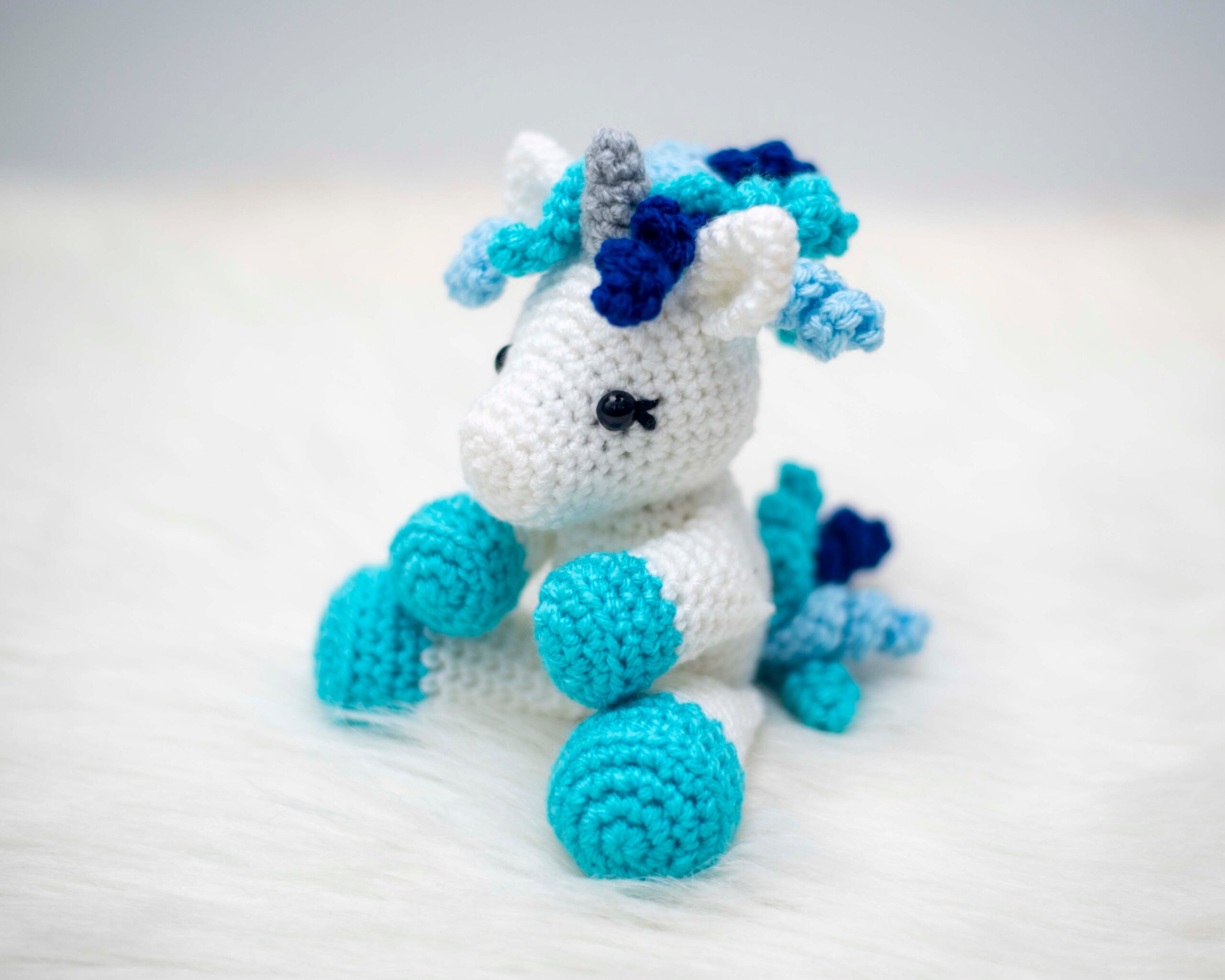 Crochet pattern Unicorn plush - Amigurumi stuffed animal