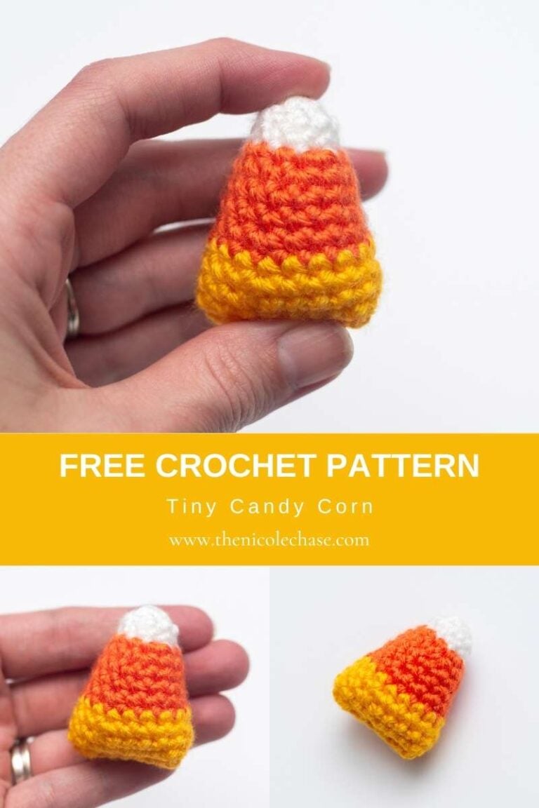 FREE Candy Corn Amigurumi Pattern for Halloween