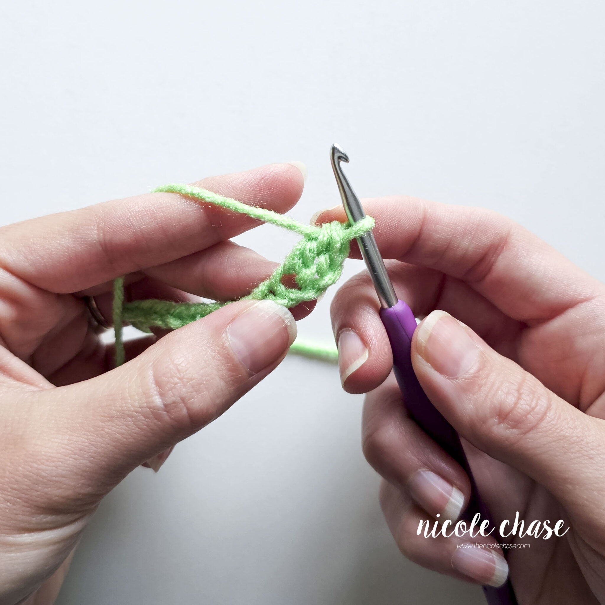 Learn the Double Crochet Stitch (DC) - Video Included