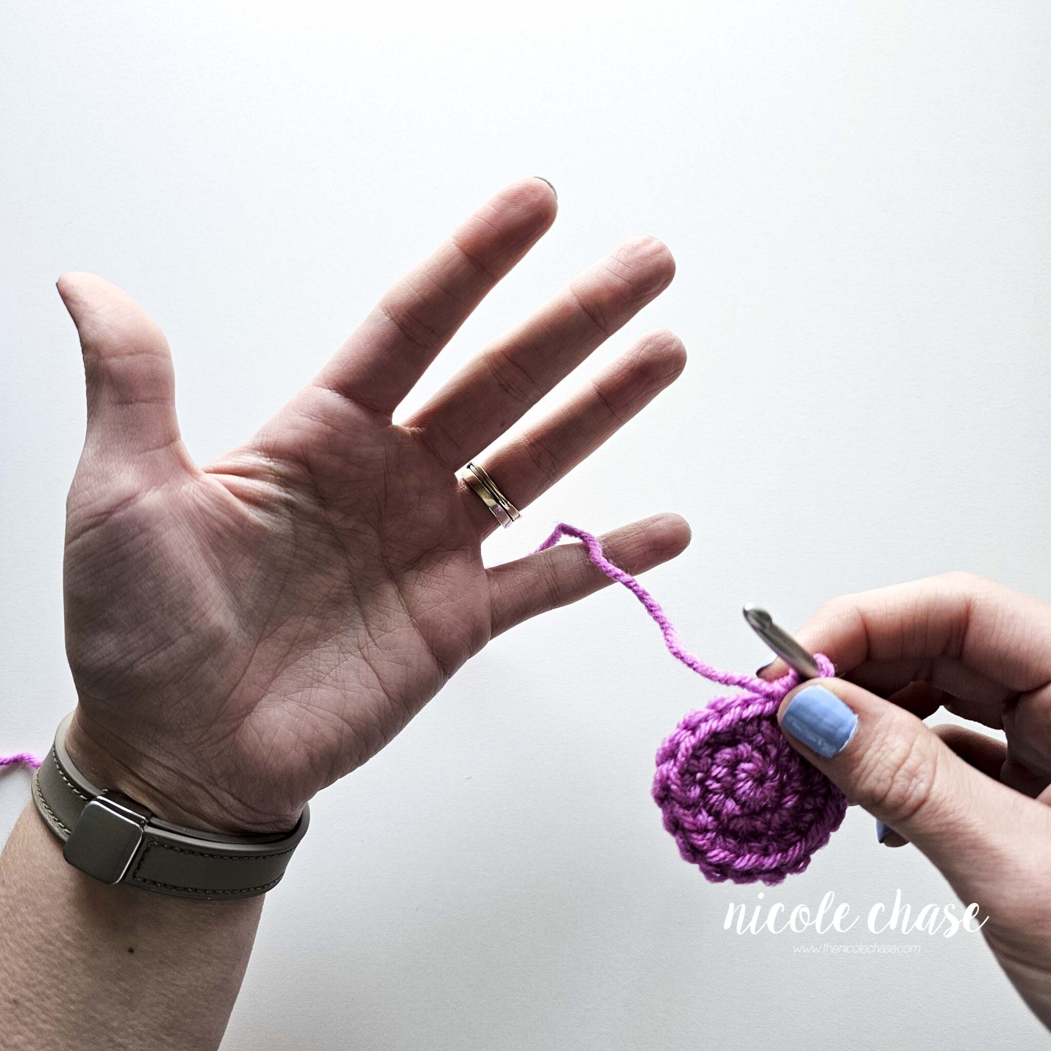 How to Hold a Crochet Hook and Yarn for Consistent Tension