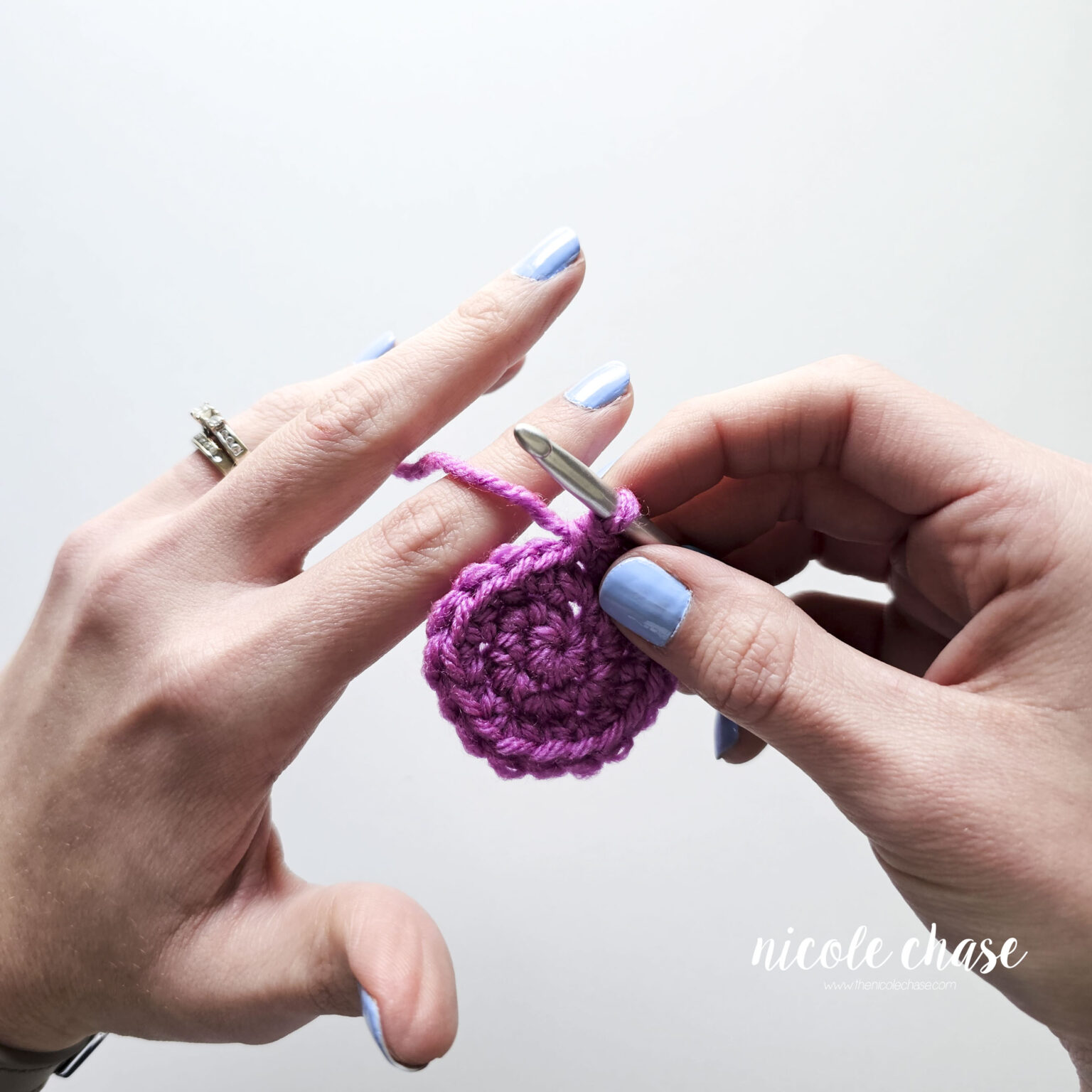 How to Hold a Crochet Hook and Yarn for Consistent Tension